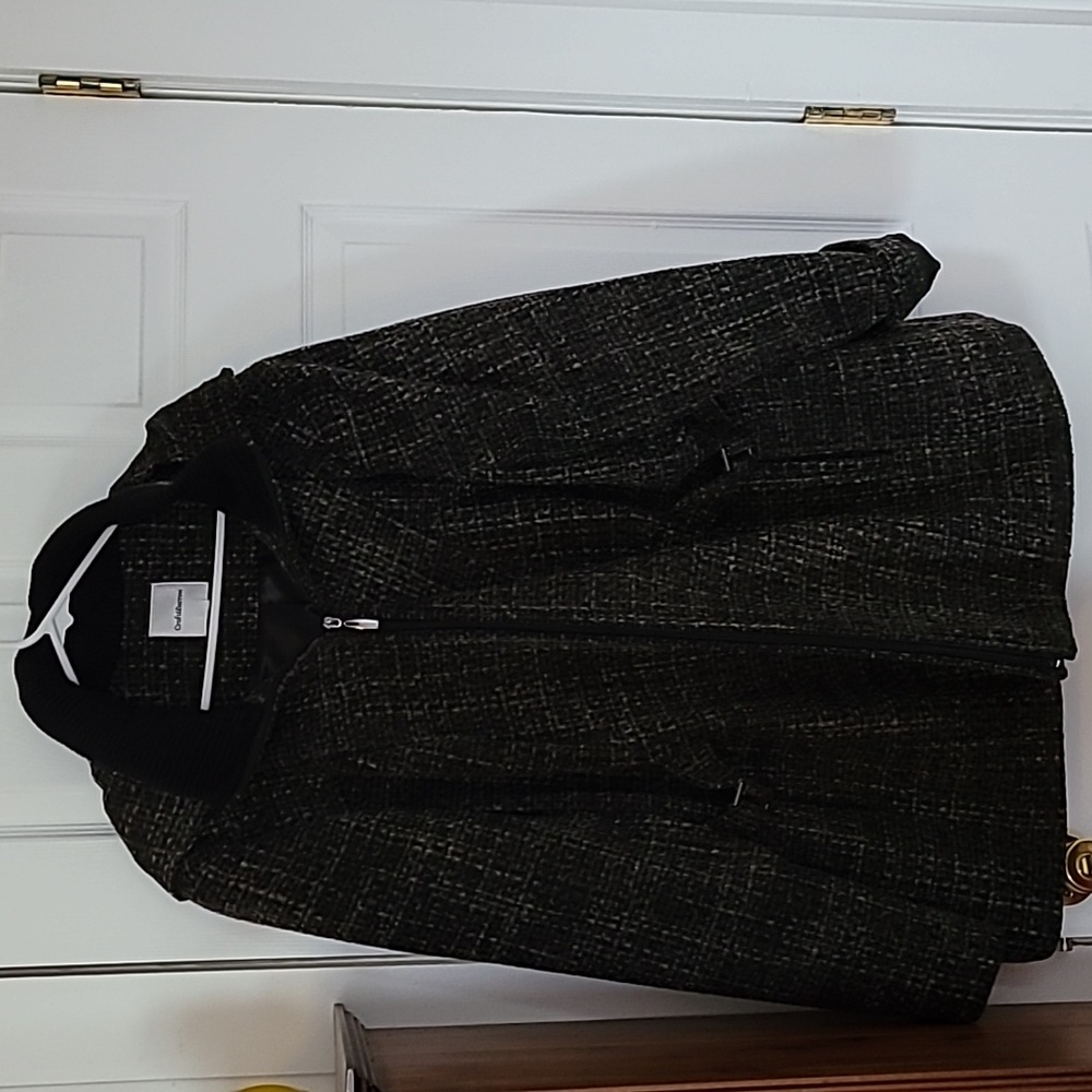 Vintage Lined Coat with Hood